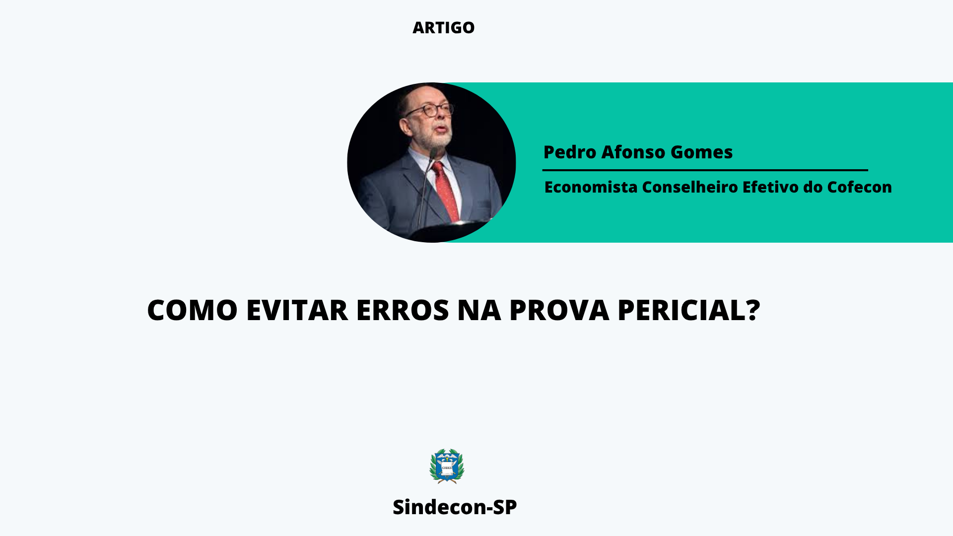 Publicações Como evitar erros na prova pericial?