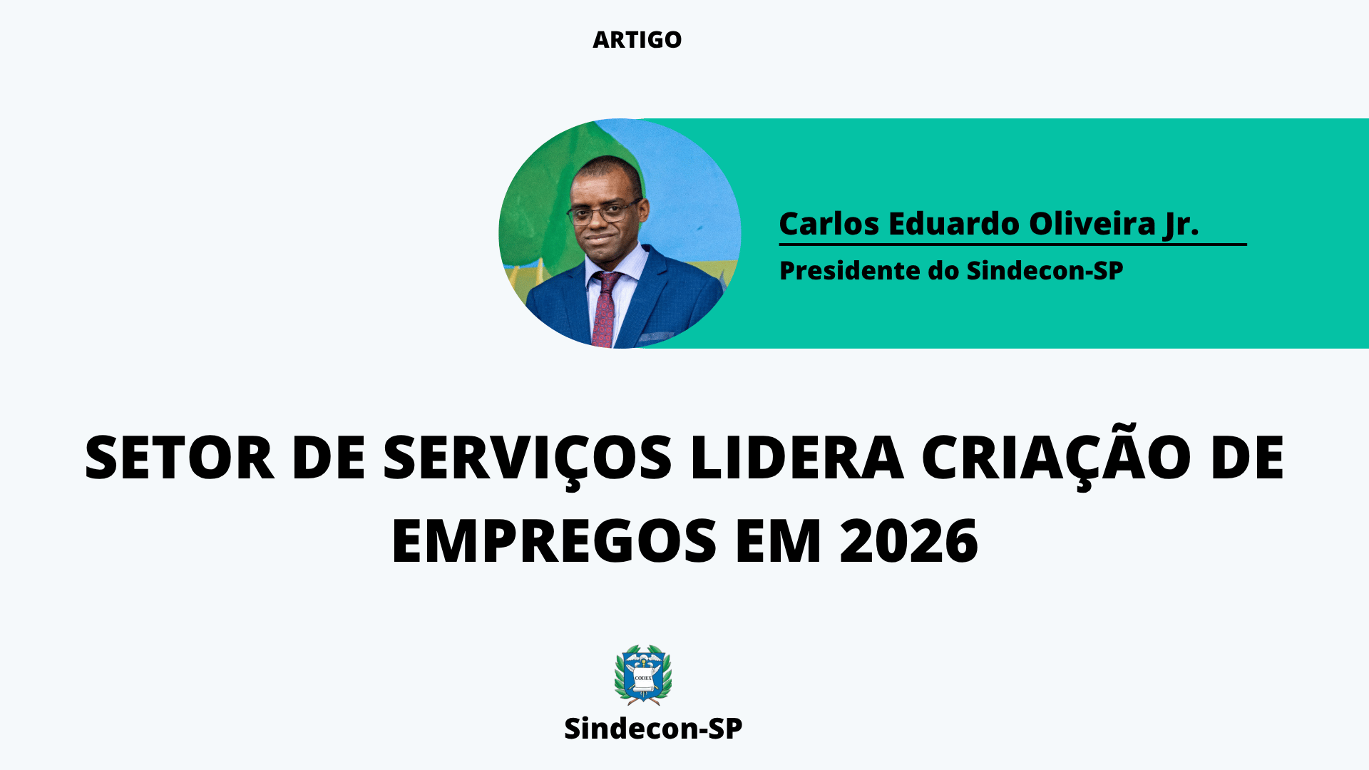 Publicações Setor de serviços lidera criação de empregos em 2026