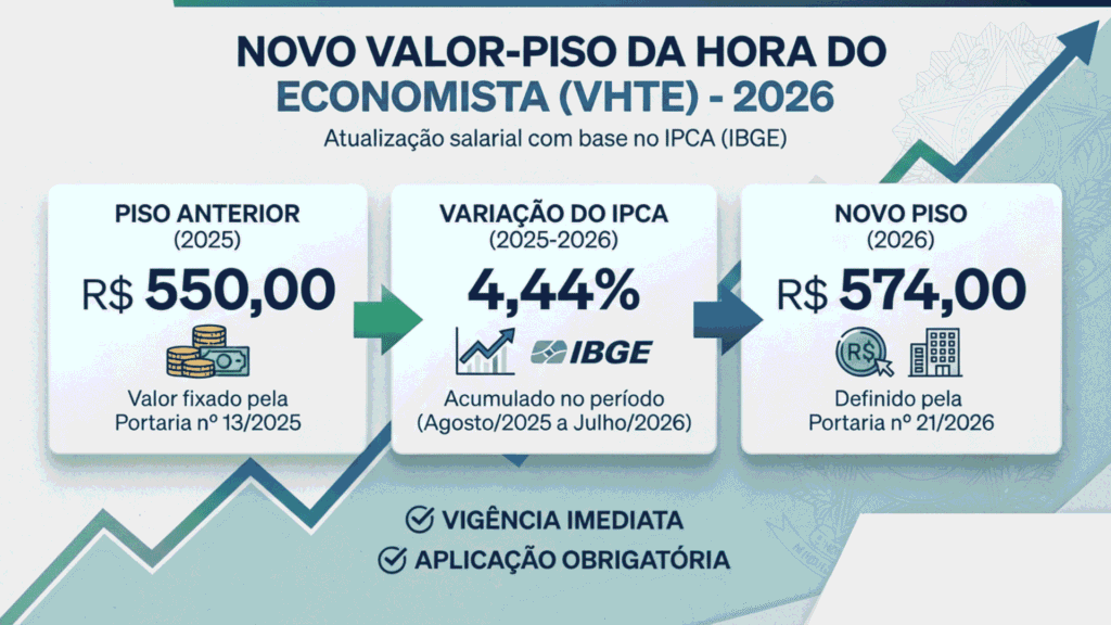 Cofecon define novo piso-salarial para os economistas
